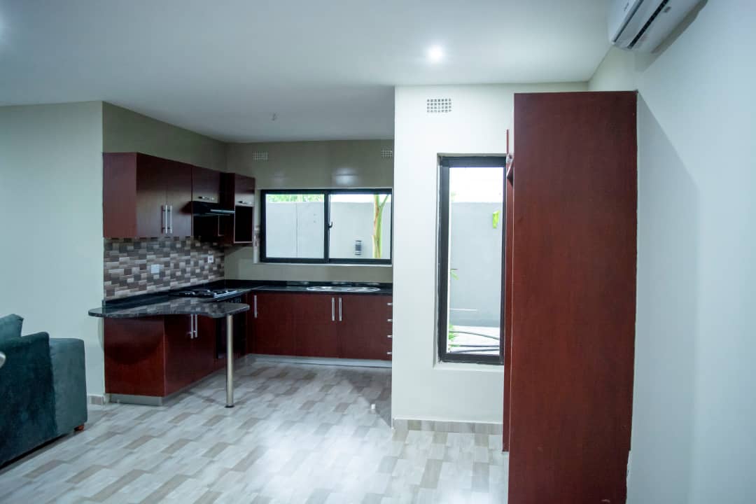 Fully equipped kitchen apartments in Lusaka